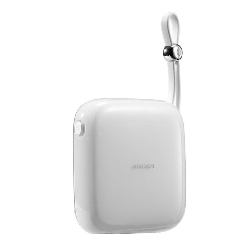 Powerbank 10000mAh Jelly Series 22,5W iPhone Lightning kabelis baltas