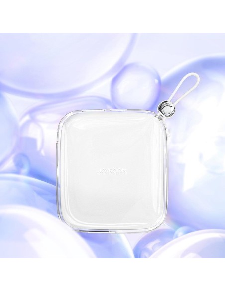 Powerbank 10000mAh Jelly Series 22,5W iPhone Lightning kabelis baltas Powerbank 10000mAh Jelly Series 22,5W iPhone Lightning kabelis baltas
