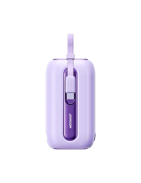 „Powerbank Colorful Series“ 10 000 mAh 22,5 W USB-C ir „iPhone Lightning“ laidai violetiniai „Powerbank Colorful Series“ 10 000 mAh 22,5 W USB-C ir „iPhone Lightning“ laidai violetiniai
