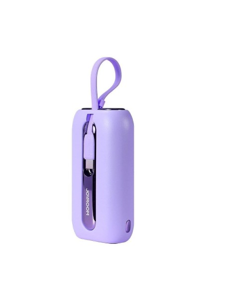 „Powerbank Colorful Series“ 10 000 mAh 22,5 W USB-C ir „iPhone Lightning“ laidai violetiniai „Powerbank Colorful Series“ 10 000 mAh 22,5 W USB-C ir „iPhone Lightning“ laidai violetiniai