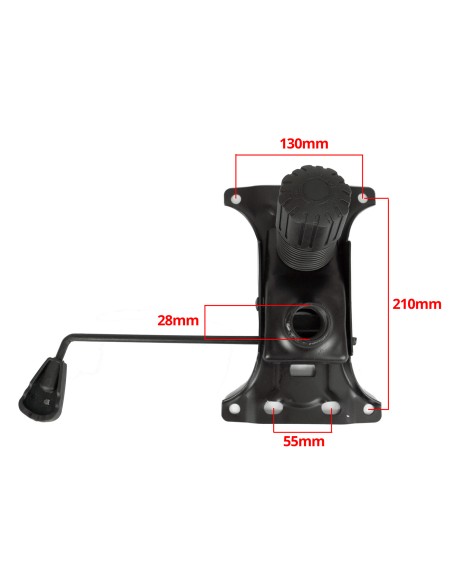 Mažas pasvirimo mechanizmas biuro kėdėms Mažas pasvirimo mechanizmas biuro kėdėms