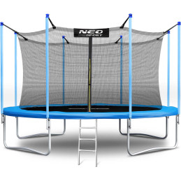 Sodo batutas 15 pėdų / 465 cm su vidiniu tinklu ir kopėčiomis Neo-Sport