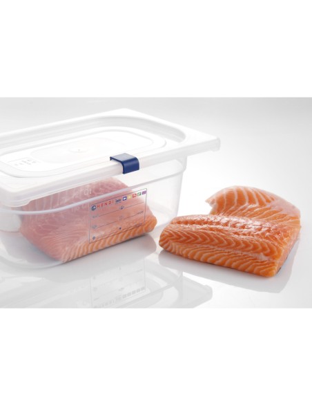 Polipropileno konteineris GN 1/6 h 200 mm - Hendi 880456 Polipropileno konteineris GN 1/6 h 200 mm - Hendi 880456
