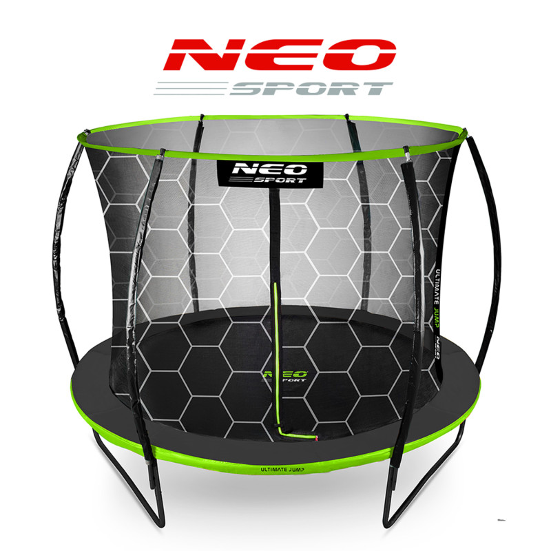 Sodo batutas profiliuotas 10 pėdų / 312 cm su Neo-Sport vidiniu tinkleliu