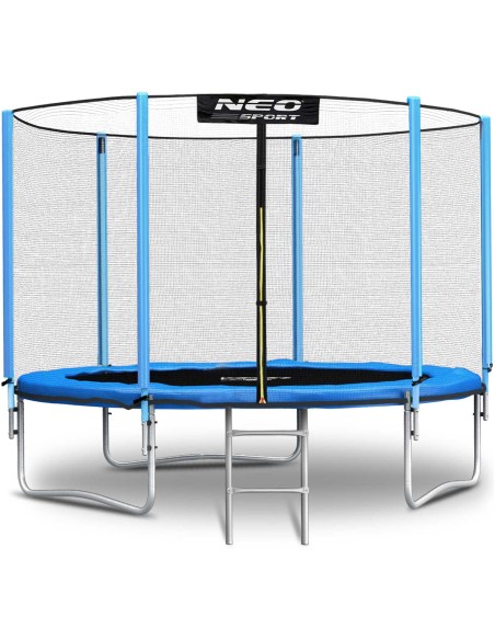 Sodo batutas 8 pėdų / 252 cm su išoriniu tinklu ir Neo-Sport kopėčiomis Sodo batutas 8 pėdų / 252 cm su išoriniu tinklu ir Neo-Sport kopėčiomis