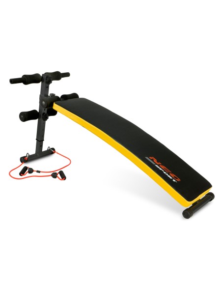 Nuožulnus suoliukas pratimams su plėtikliais Neo-Sport NS-08G Nuožulnus suoliukas pratimams su plėtikliais Neo-Sport NS-08G