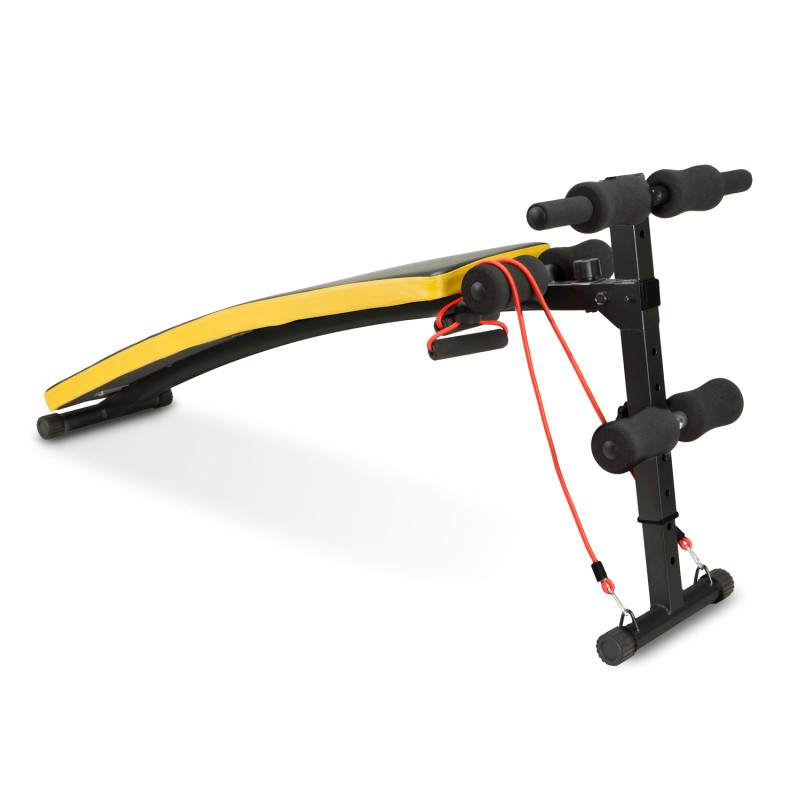 Nuožulnus suoliukas pratimams su plėtikliais Neo-Sport NS-08G