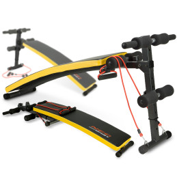Nuožulnus suoliukas pratimams su plėtikliais Neo-Sport NS-08G