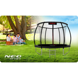 Sodo batutas profiliuotas 8 pėdų / 252 cm su Neo-Sport vidiniu tinkleliu