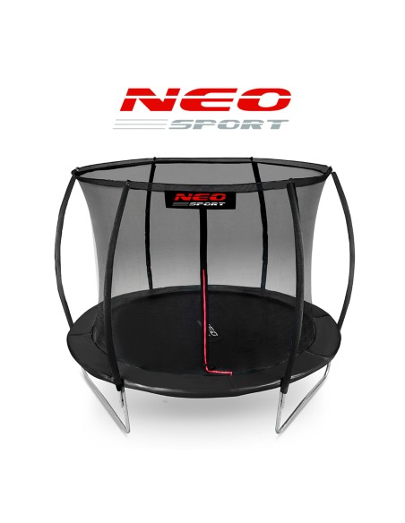 Sodo batutas profiliuotas 8 pėdų / 252 cm su Neo-Sport vidiniu tinkleliu Sodo batutas profiliuotas 8 pėdų / 252 cm su Neo-Sport vidiniu tinkleliu