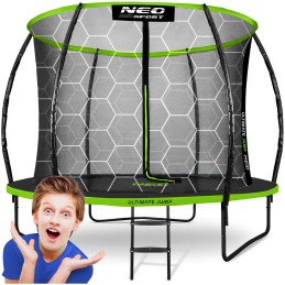 Sodo batutas profiliuotas 8 pėdų / 252 cm su Neo-Sport vidiniu tinkleliu