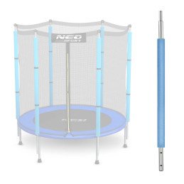 Batuto apatinis stulpelis su išoriniu tinkleliu 4,5 pėdų mėlynos spalvos Neo-Sport