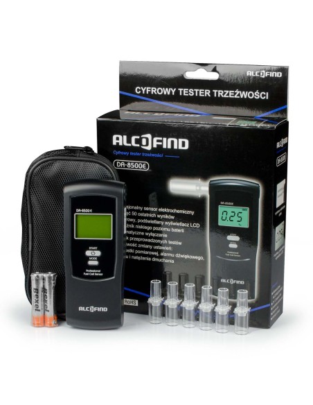 Elektrocheminis alkotesteris DA 8500E + kandikliai