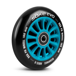 Motorolerio ratai 100 mm mėlyni 2 vnt.