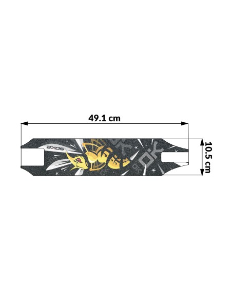 Grip juostos švitrinis popierius XTR paspirtukui - Hornet Grip juostos švitrinis popierius XTR paspirtukui - Hornet