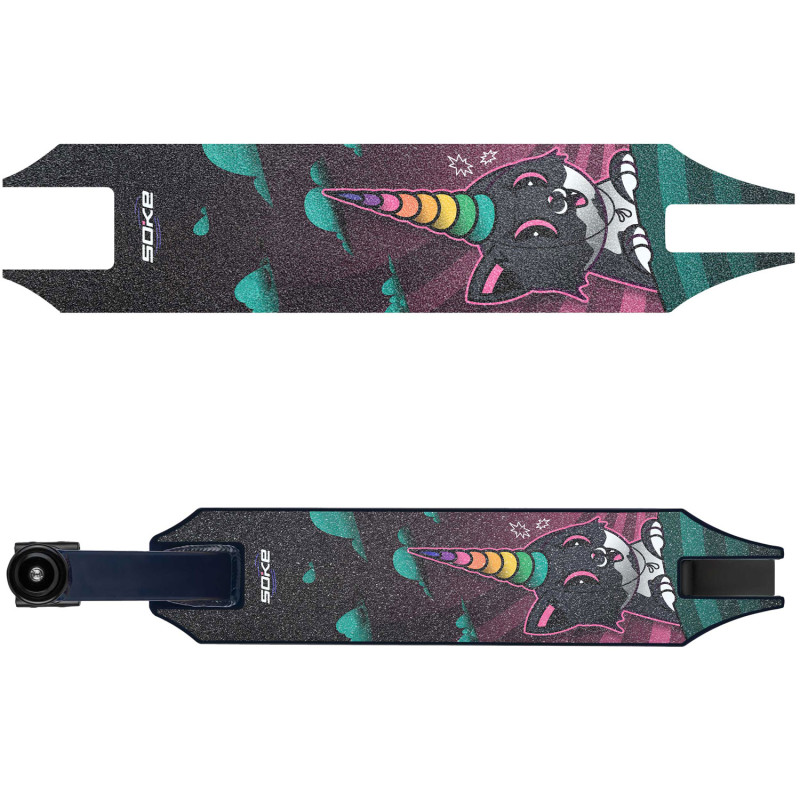 Griebimo juostos švitrinis popierius Pro Scooters - Rainbow Cat