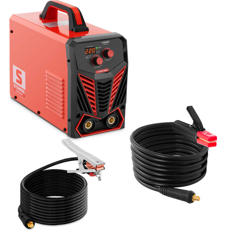 MMA IGBT inverterinis suvirintojas su Hot Start Arc Force 220 A funkcijomis