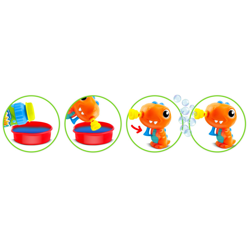 Ricokids RK-905 dinozaurų burbulų mašina