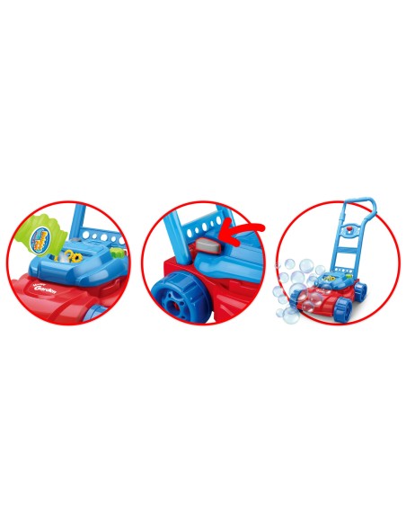 Ricokids RK-904 vejapjovės burbulinė mašina Ricokids RK-904 vejapjovės burbulinė mašina