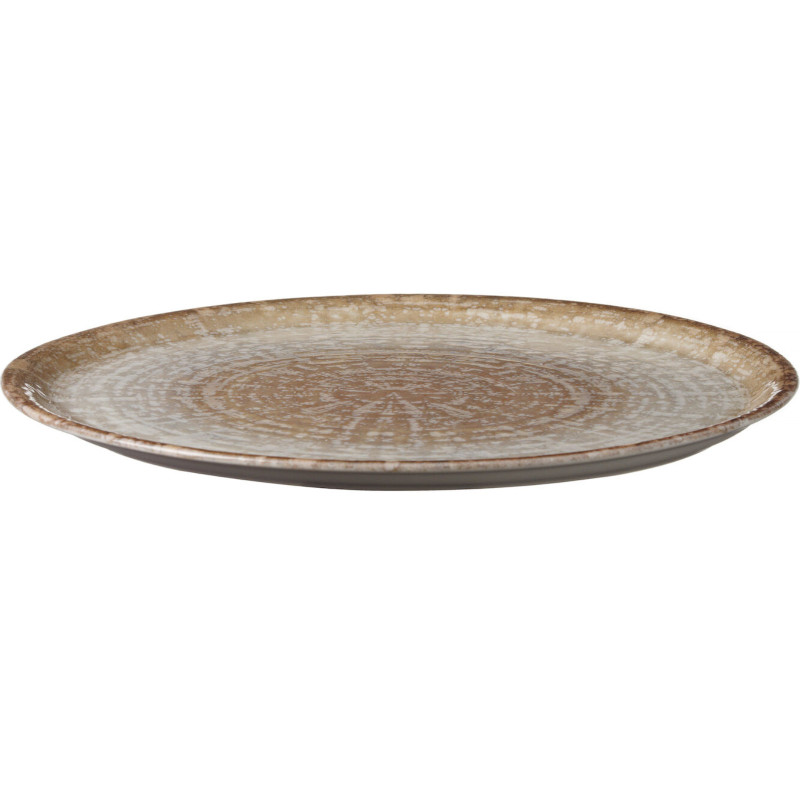 Kretos picos lėkštė iš patvaraus porceliano skersmens. 330 x 18 mm – 6 rinkinys