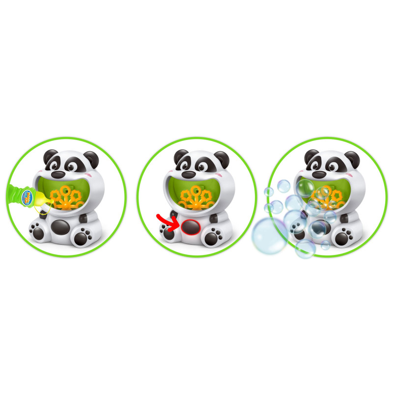 Ricokids RK-900 panda burbulų mašina