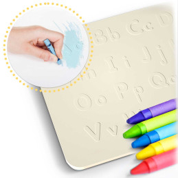 Ricokids 781400 numerių, gyvūnų ir transporto priemonių mokomoji lenta
