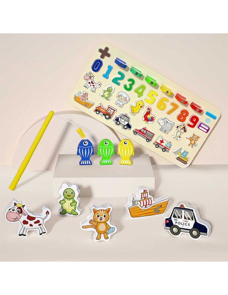 Ricokids 781400 numerių, gyvūnų ir transporto priemonių mokomoji lenta Ricokids 781400 numerių, gyvūnų ir transporto priemonių mokomoji lenta