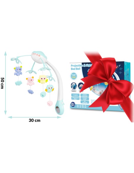 Lova mobilusis su projektoriumi RK-813 mėlyna