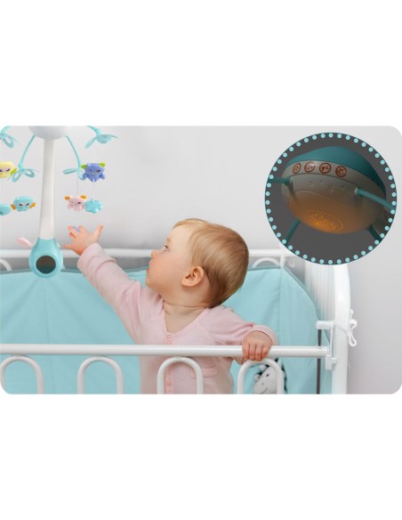 Lova mobilusis su projektoriumi RK-813 mėlyna