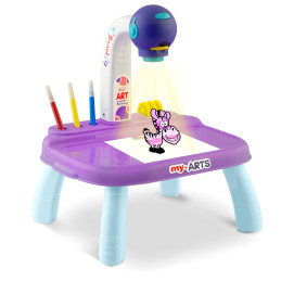 Ricokids 773700 piešimo projektorius - violetinis