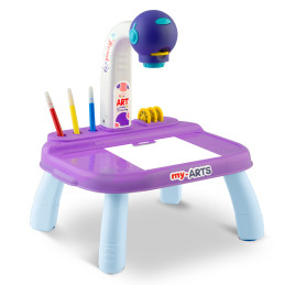 Ricokids 773700 piešimo projektorius - violetinis