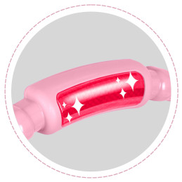Ricokids 773401 pirkinių vežimėlis rožinis