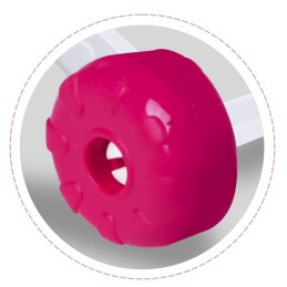 Ricokids 773401 pirkinių vežimėlis rožinis