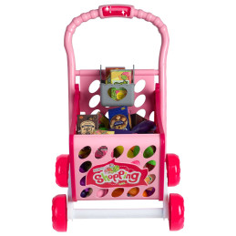 Ricokids 773401 pirkinių vežimėlis rožinis