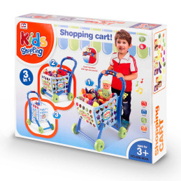 Pirkinių vežimėlis Ricokids 773400 mėlynas