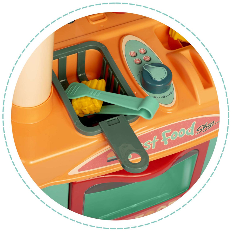 Virtuvė ant ratukų vaikams Ricokids 773000