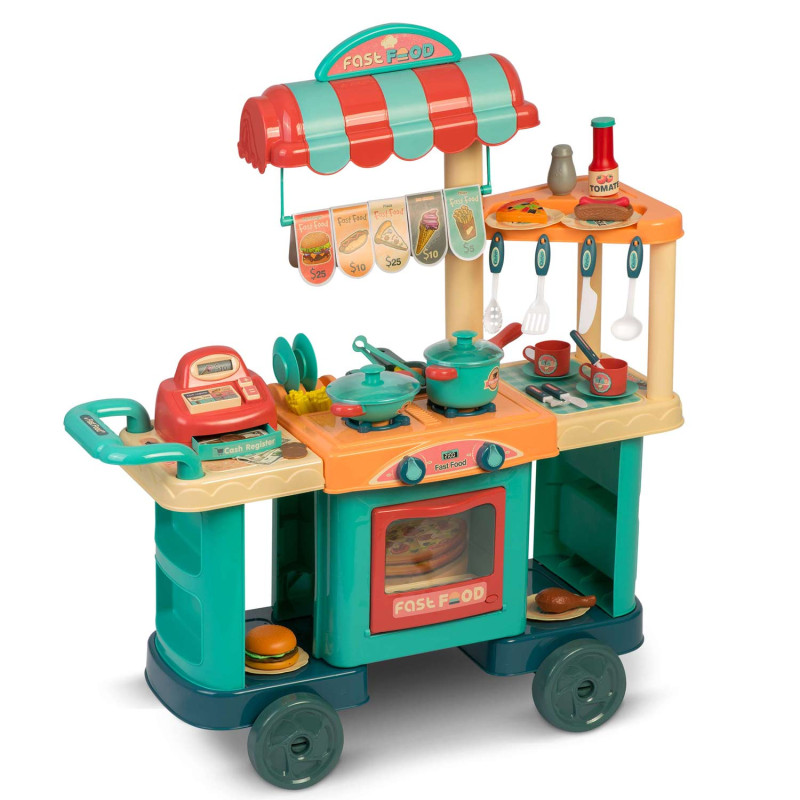 Virtuvė ant ratukų vaikams Ricokids 773000
