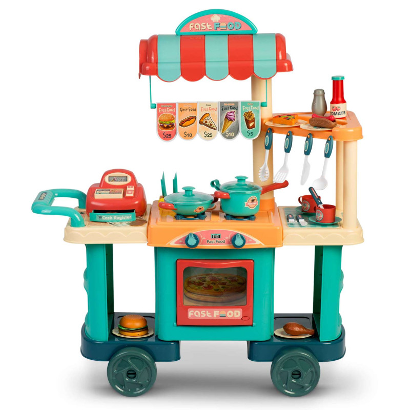Virtuvė ant ratukų vaikams Ricokids 773000