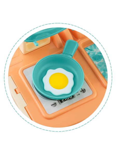Ricokids vaikiška virtuvė su lagaminu 772901 Ricokids vaikiška virtuvė su lagaminu 772901