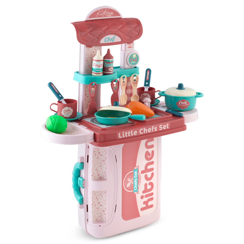 Ricokids vaikiška virtuvė su lagaminu 772900