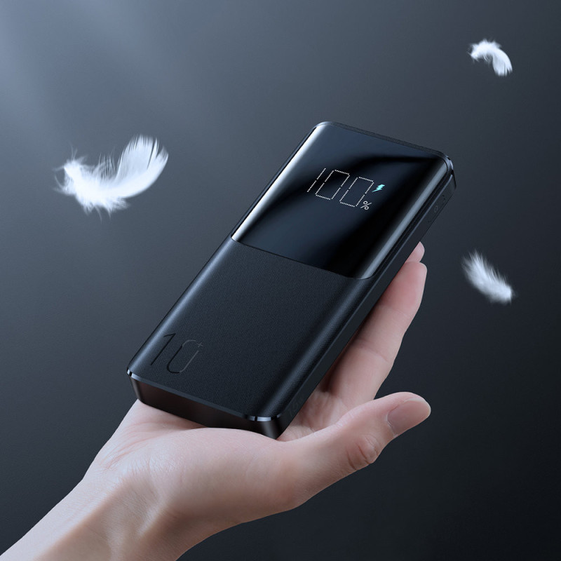 Maitinimo blokas 15W 10000mAh PD QC3.0 AFC juodas