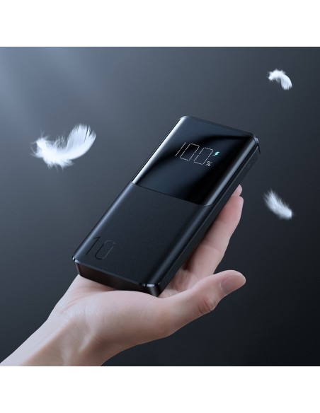 Maitinimo blokas 15W 10000mAh PD QC3.0 AFC juodas