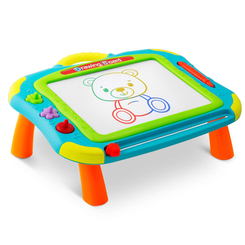 Znikopis lenta + Ricokids piešimo stalas - mėlynas
