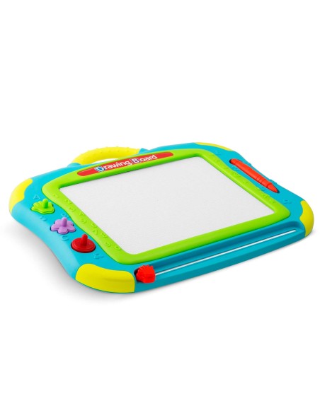 Znikopis lenta + Ricokids piešimo stalas - mėlynas Znikopis lenta + Ricokids piešimo stalas - mėlynas