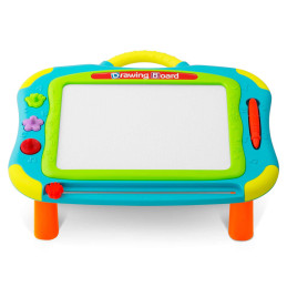 Znikopis lenta + Ricokids piešimo stalas - mėlynas