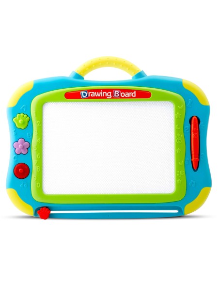 Znikopis lenta + Ricokids piešimo stalas - mėlynas Znikopis lenta + Ricokids piešimo stalas - mėlynas