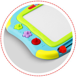 Znikopis lenta + Ricokids piešimo stalas - mėlynas
