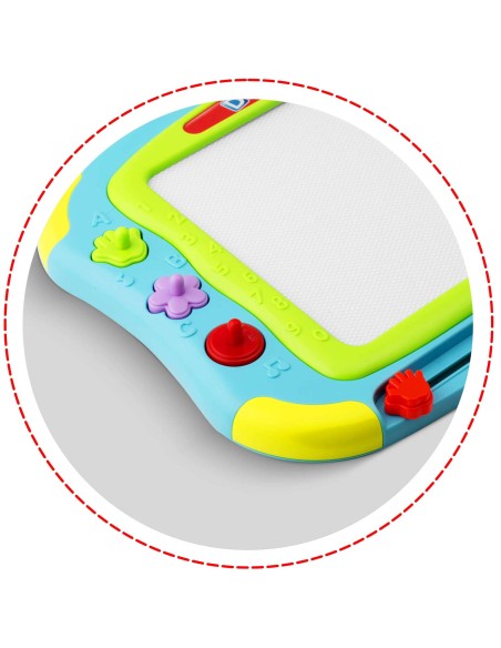 Znikopis lenta + Ricokids piešimo stalas - mėlynas Znikopis lenta + Ricokids piešimo stalas - mėlynas