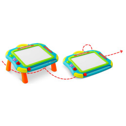 Znikopis lenta + Ricokids piešimo stalas - mėlynas