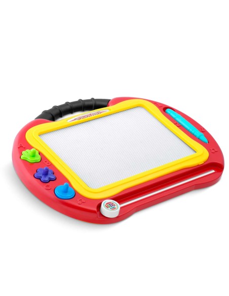 Znikopis lenta + Ricokids piešimo stalas - raudona Znikopis lenta + Ricokids piešimo stalas - raudona